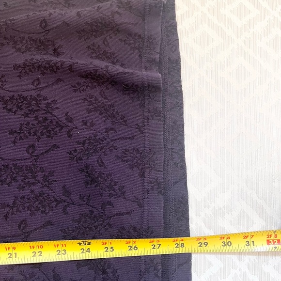 CP Shades San Francisco Purple Floral Women's Top Cotton Rayon Blend Size L - Picture 6 of 6